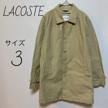 라코스테 LACOSTE 하프 코트 사이즈 3 라이너 포함