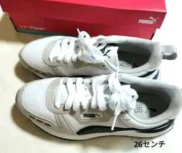 PUMA SOFTFOAM+ 화이트/블랙 스니커즈