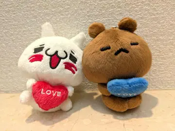 [ 너무 사랑해서 너무 좋아. ] 냥코와 곰 초기 초레어 봉제 인형 소
