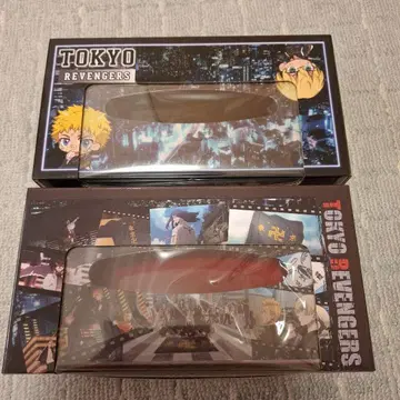 도쿄 리벤저스 메탈 티슈 케이스 2개 세트