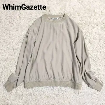 Whim Gazette 윔 가젯 실크 100 풀오버