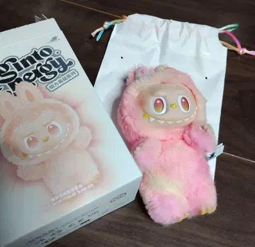 정품 러브봉제인형 본체 핑크