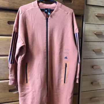 adidas 오렌지 집업 자켓