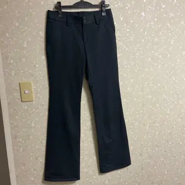 adidas 여성용 플레어 팬츠 블랙 핑크 스트라이프