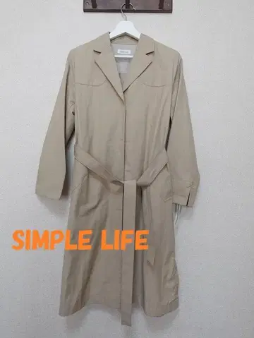 새상품 택 포함 SIMPLE LIFE 레나운 여성용 트렌치코트 M