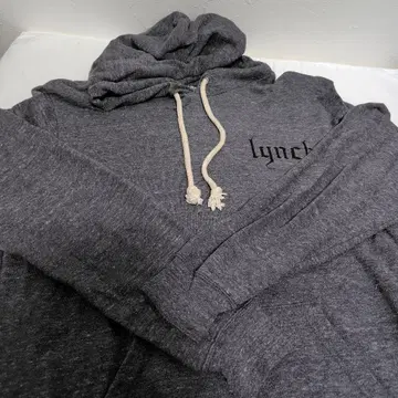 lynch. 다크 그레이 후디 파카 L