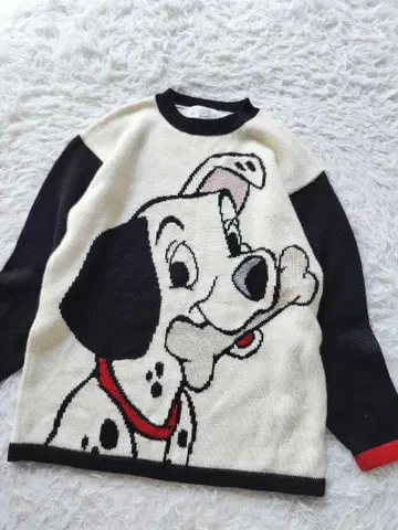 레어 THE DISNEY STORE 101마리 강아지 스웨터