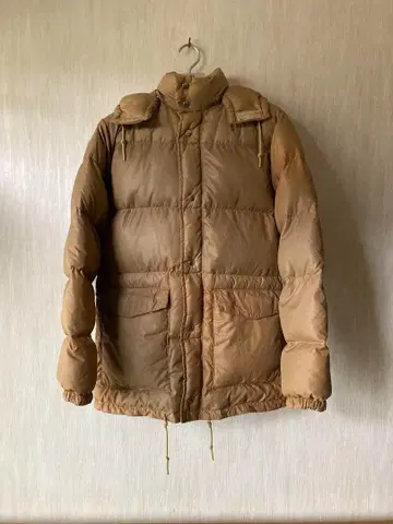 CAMPUS 후드 다운 코트 1970년대 사이즈 38