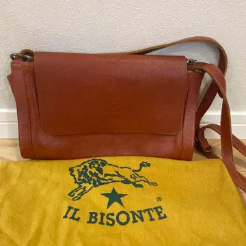 IL BISONTE 브라운 숄더백 수납 가방 포함