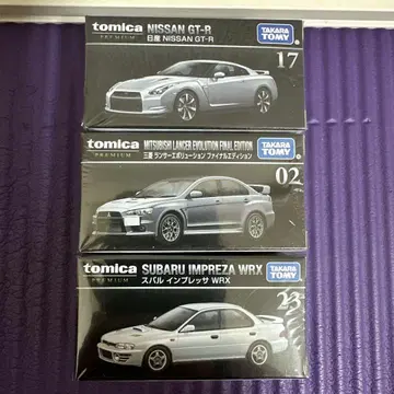 토미카 프리미엄 GT-R, 랜서, 임프레자