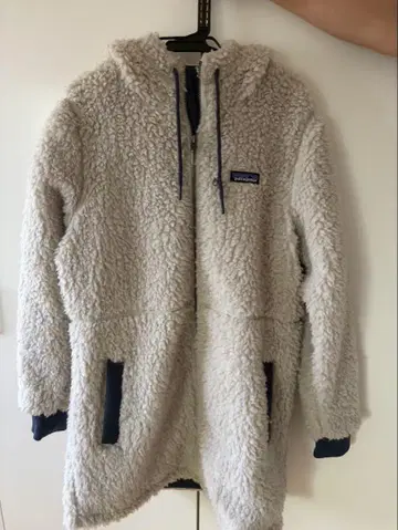 Patagonia 플리스 자켓 M 사이즈 크림색