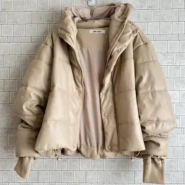 [새상품급] joint space 여성용 점퍼 베이지 M 사이즈