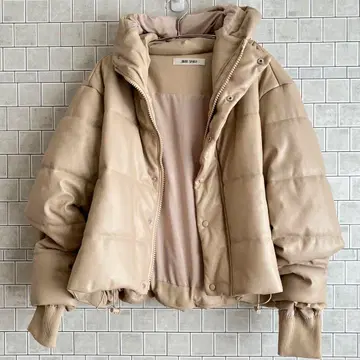 [새상품급] joint space 여성용 점퍼 베이지 M 사이즈