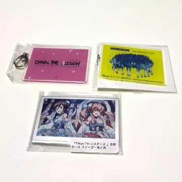 도쿄 7th 시스터즈 아크릴 키링 2개 / 명함 케이스 세트