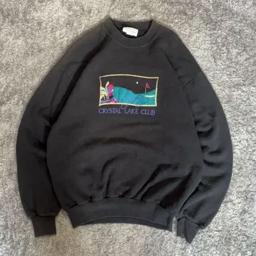 [90s] USA제 'Brindar DESIGN' (M) 자수 맨투맨