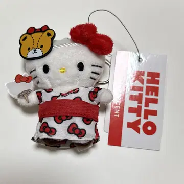 LOWRYS FARM 로리즈팜 토이 키링 키티 유카타