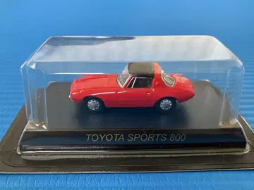 교쇼 1/64 TOYOTA SPORTS 800 미니카 빨간색