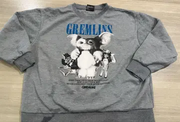 GREMLINS 그레이 맨투맨 기즈모 그렘린 트레이닝복 상의