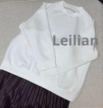 레리안 Leilian 트레이닝복 스웨트 화이트 화이트