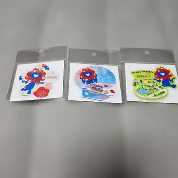 미야쿠미야쿠 EXPO2025 스티커 3장 세트 긴테츠 한정판