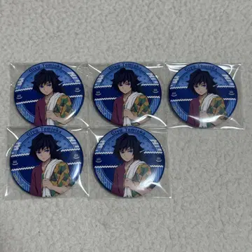 귀멸의 칼날 극락탕 RAKUSPA 목욕 후 캔뱃지 토미오카 기유