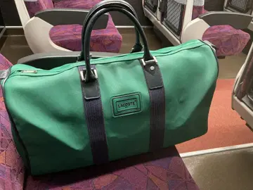 LACOSTE 그린 보스턴 백 중형