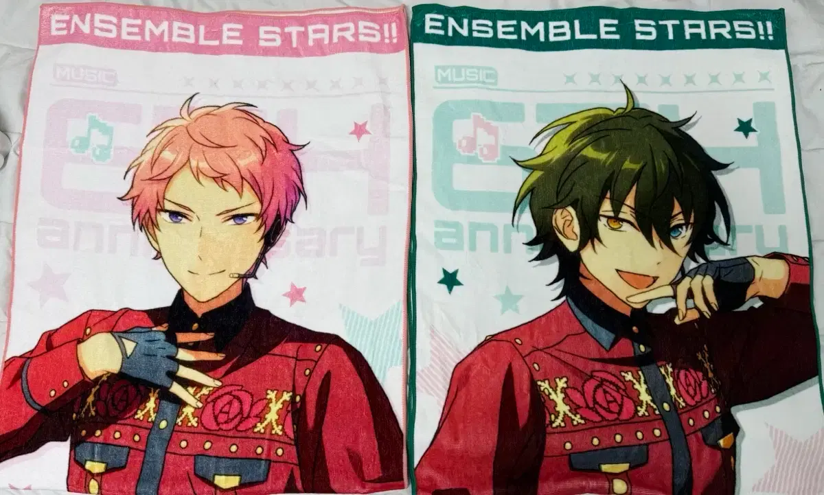 (Bulk) Ensemble Stars Valkyrie 6th Anniversary Visual Towel Mika Shu