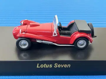 교쇼 1/64 Lotus Seven 미니카 빨간색