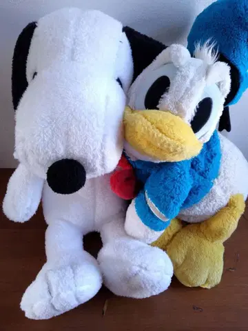 스누피 도널드 덕 빅 봉제 인형 스누피 크리스마스 사양