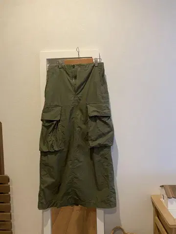 spick&span 카고 포켓 롱 스커트 36