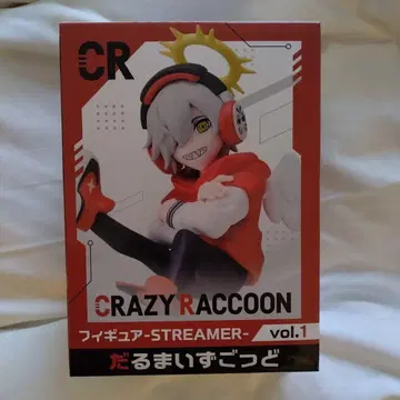 Crazy Raccoon 피규어 STREAMER 달마갓