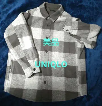 할인 서비스 제공 UNIQLO 체크 무늬 자켓