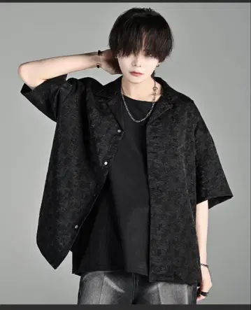 ADLER 하이브리드 루즈 셔츠 XS 사이즈 블랙 자카드 완판템
