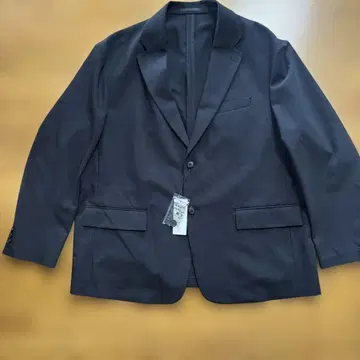 새상품 유니클로 감동 자켓 울 라이크 블랙 4XL 빅 사이즈