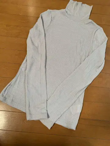 SLOBE IENA 리브 터틀 티셔츠 울