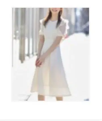 토코 클로젯 프릴 소매 청순 스타일 원피스