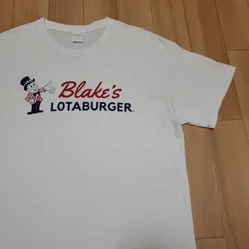 블레이크스 로타버거 로고 프린트 T셔츠