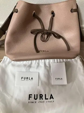 FURLA 숄더백 복조리형 바이컬러