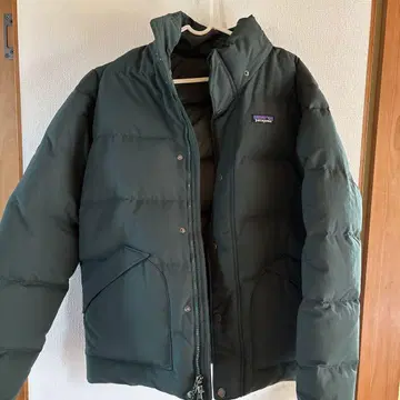 patagonia 다운 자켓 S 다크 그린