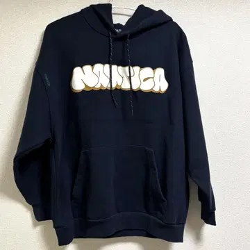 Nautica 네이비 후드 부착 후드티