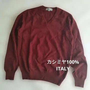 니트 스웨터 캐시미어 100% Donato Vinci M 이탈리아제