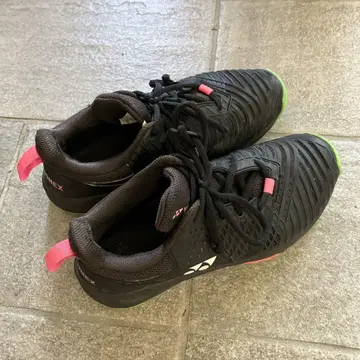 YONEX 테니스화 여성용 블랙/그린/핑크
