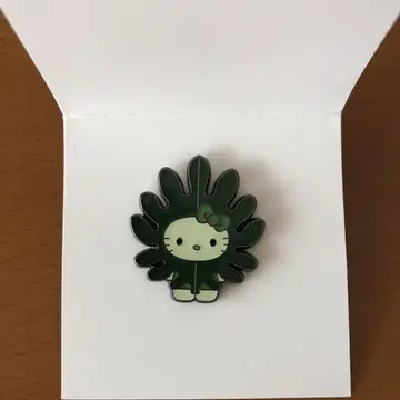 오사카 간사이 만박 일본관 한정판 공식 핀 배지 헬로키티 콜라보 와카메