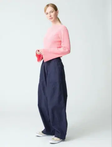 RHC 론 헤르만 와이드 밀리터리 팬츠 NAVY