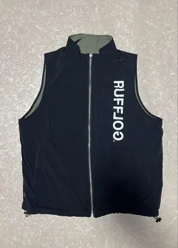 RUFFLOO 리버서블 베스트 M 사이즈