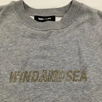 WIND AND SEA 그레이 트레이닝복 M 사이즈 새상품급