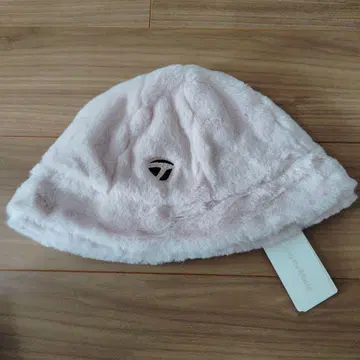 TaylorMade 핑크 퍼 햇 새상품