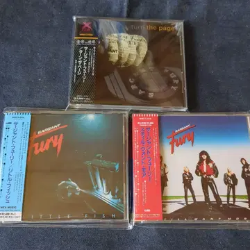 서전트 퓨리 일본반 CD 3장 세트