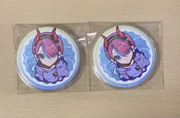 CrasyRaccoon CR selly 캔뱃지 2개 세트 3