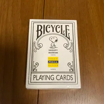 미개봉 새상품 스누피 카드놀이 스누피 뮤지엄 한정판 BICYCLE